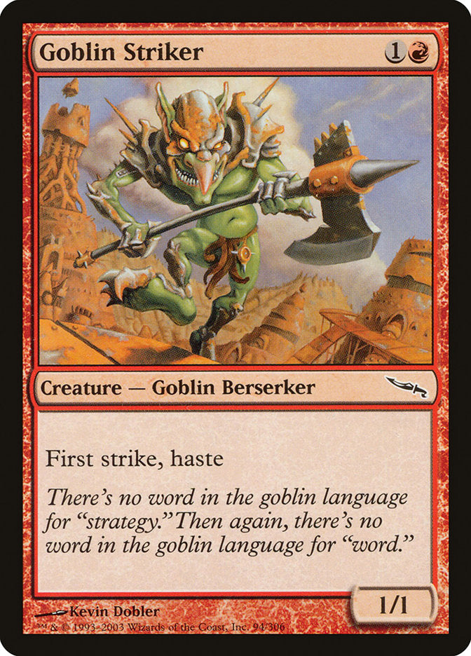 Goblin Striker [Mirrodin] | Clutch Gaming