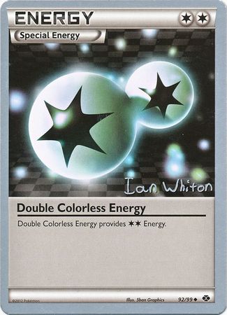 Double Colorless Energy (92/99) (American Gothic - Ian Whiton) [World Championships 2013] | Clutch Gaming