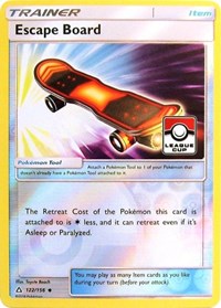 Escape Board (122/156) (League Promo) [Sun & Moon: Ultra Prism] | Clutch Gaming