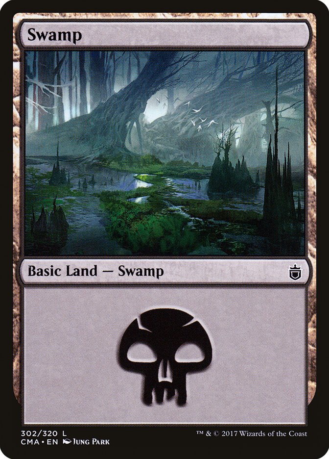 Swamp (302) [Commander Anthology] | Clutch Gaming