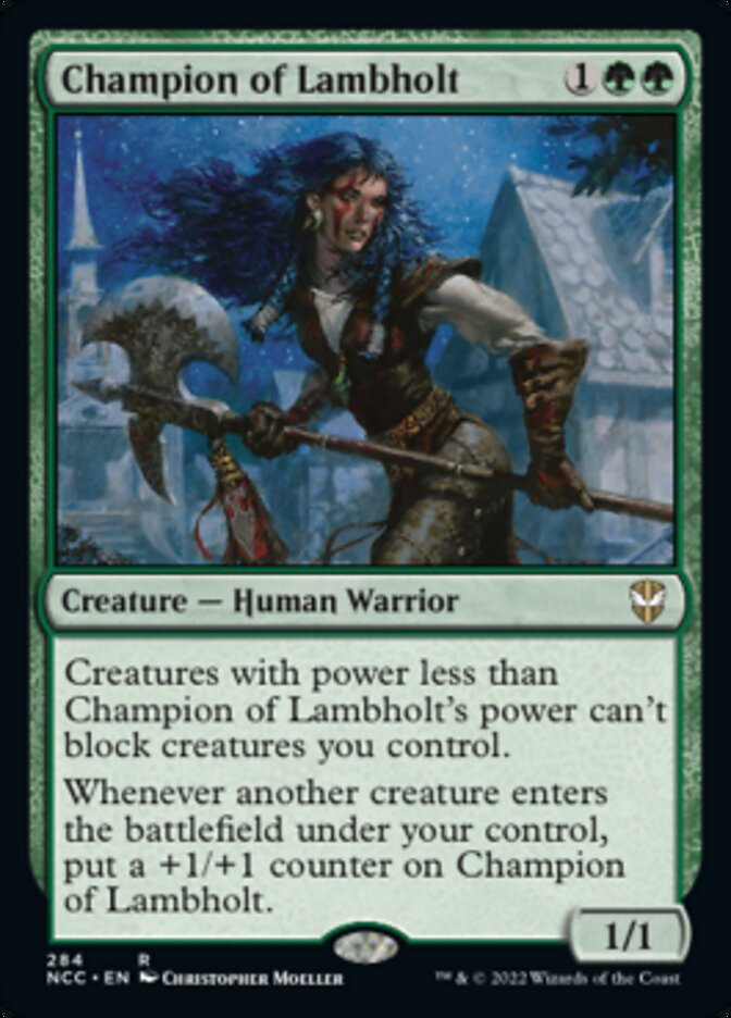 Champion of Lambholt [Streets of New Capenna Commander] | Clutch Gaming