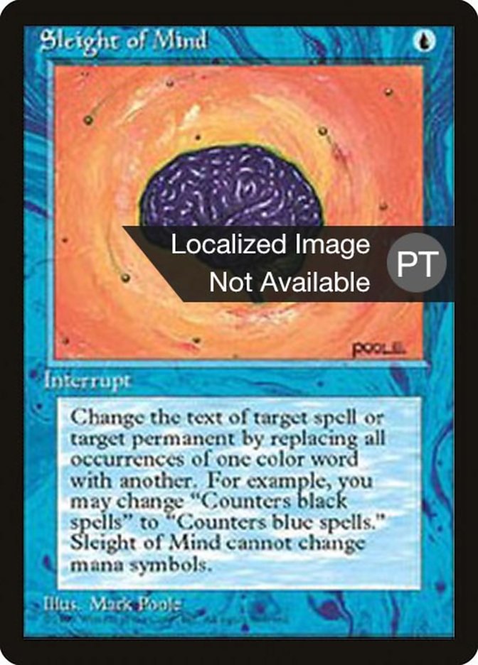 Sleight of Mind [Fourth Edition (Foreign Black Border)] | Clutch Gaming