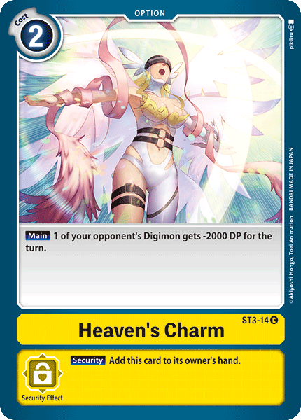 Heaven's Charm [ST3-14] [Starter Deck: Heaven's Yellow] | Clutch Gaming