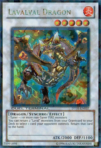 Lavalval Dragon [DT05-EN037] Ultra Rare | Clutch Gaming