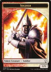 Soldier // Goblin Double-Sided Token [Guilds of Ravnica Guild Kit Tokens] | Clutch Gaming