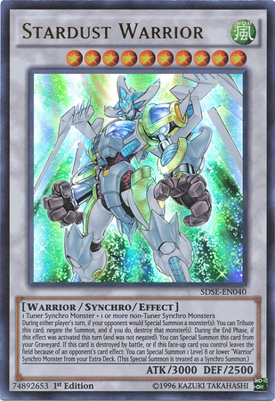 Stardust Warrior [SDSE-EN040] Ultra Rare | Clutch Gaming