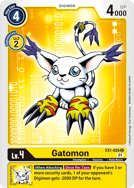 Gatomon [EX1-026] [Classic Collection] | Clutch Gaming