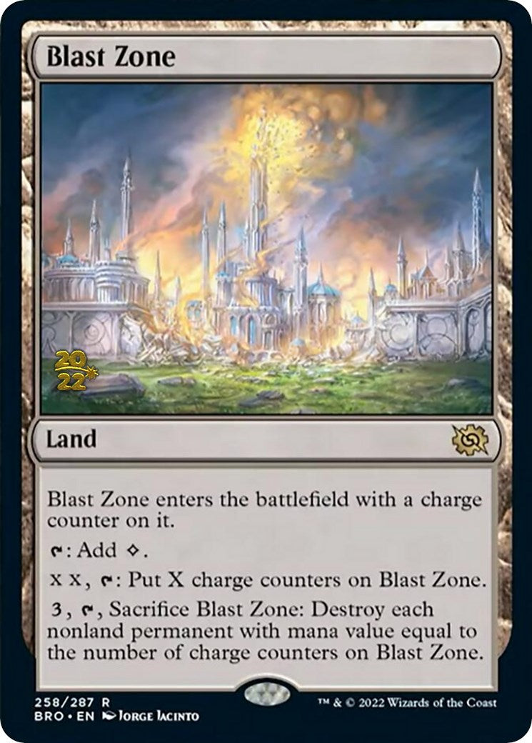 Blast Zone (258) [The Brothers' War Prerelease Promos] | Clutch Gaming