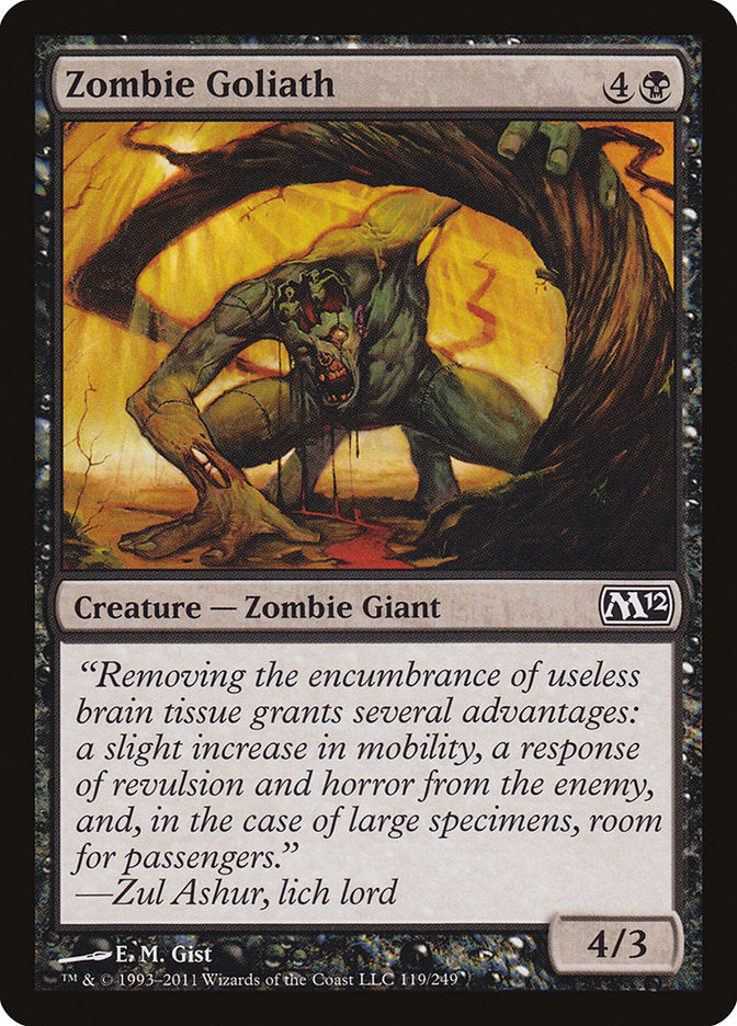 Zombie Goliath [Magic 2012] | Clutch Gaming