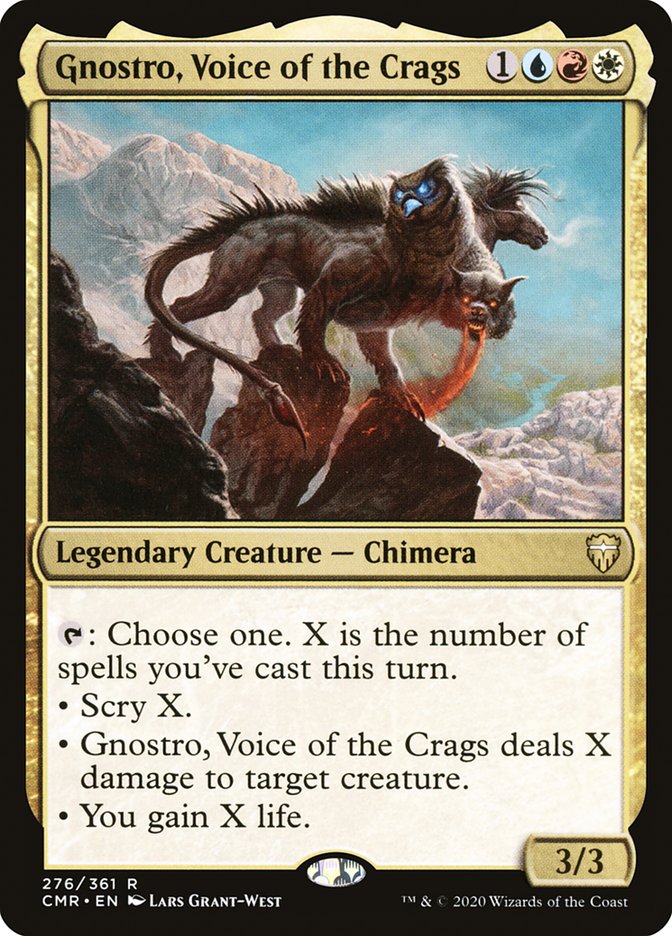 Gnostro, Voice of the Crags [Commander Legends] | Clutch Gaming