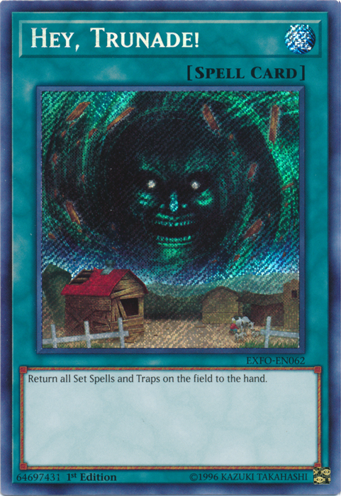 Hey, Trunade! [EXFO-EN062] Secret Rare | Clutch Gaming