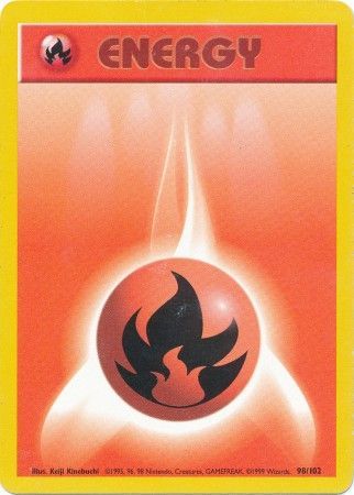 Fire Energy (98/102) [Base Set Unlimited] | Clutch Gaming