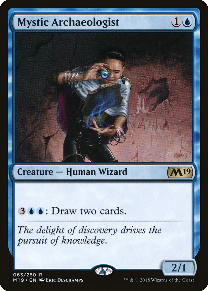 Mystic Archaeologist [Core Set 2019] | Clutch Gaming