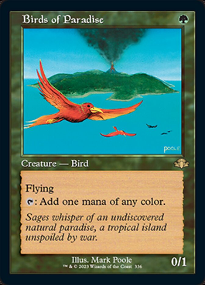 Birds of Paradise (Retro) [Dominaria Remastered] | Clutch Gaming