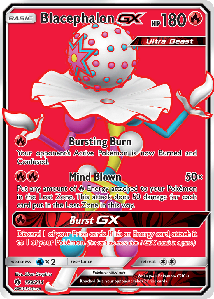 Blacephalon GX (199/214) [Sun & Moon: Lost Thunder] | Clutch Gaming