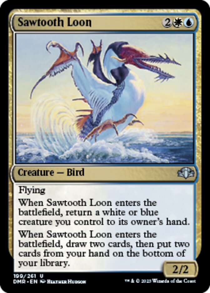 Sawtooth Loon [Dominaria Remastered] | Clutch Gaming