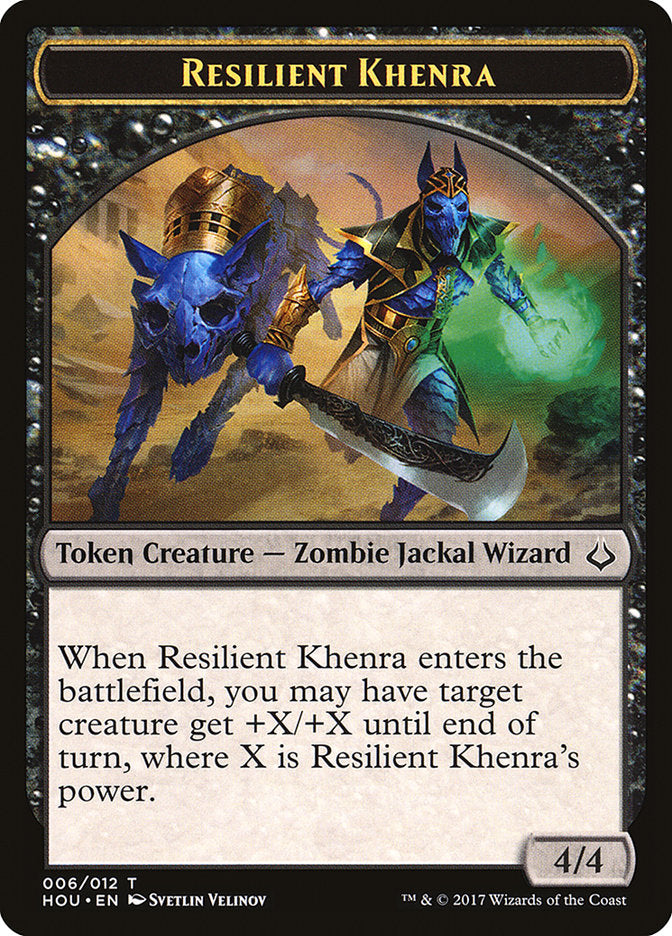 Resilient Khenra Token [Hour of Devastation Tokens] | Clutch Gaming