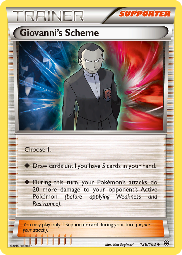 Giovanni's Scheme (138/162) [XY: BREAKthrough] | Clutch Gaming