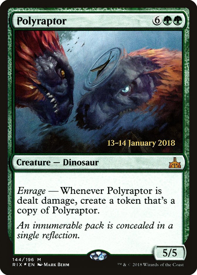 Polyraptor [Rivals of Ixalan Prerelease Promos] | Clutch Gaming