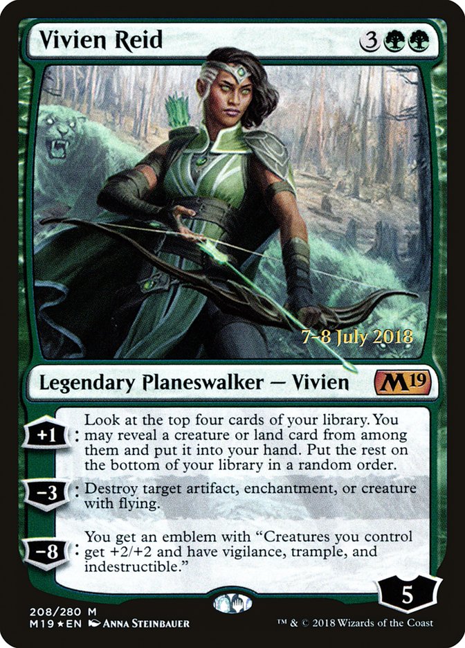 Vivien Reid [Core Set 2019 Prerelease Promos] | Clutch Gaming