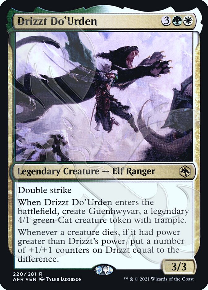 Drizzt Do'Urden (Ampersand Promo) [Dungeons & Dragons: Adventures in the Forgotten Realms Promos] | Clutch Gaming