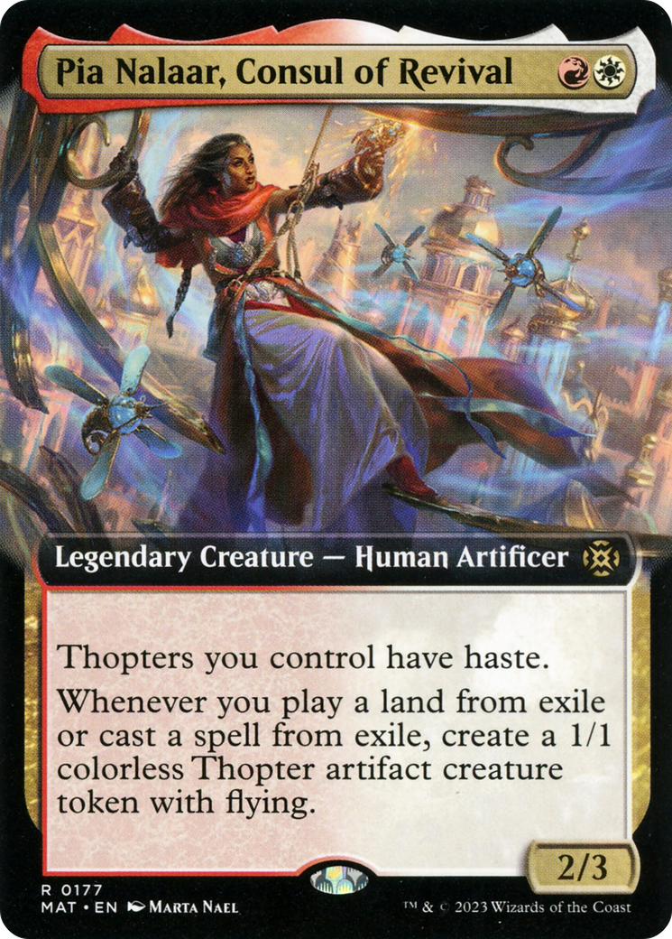 Pia Nalaar, Consul of Revival (Extended Art) [March of the Machine: The Aftermath] | Clutch Gaming