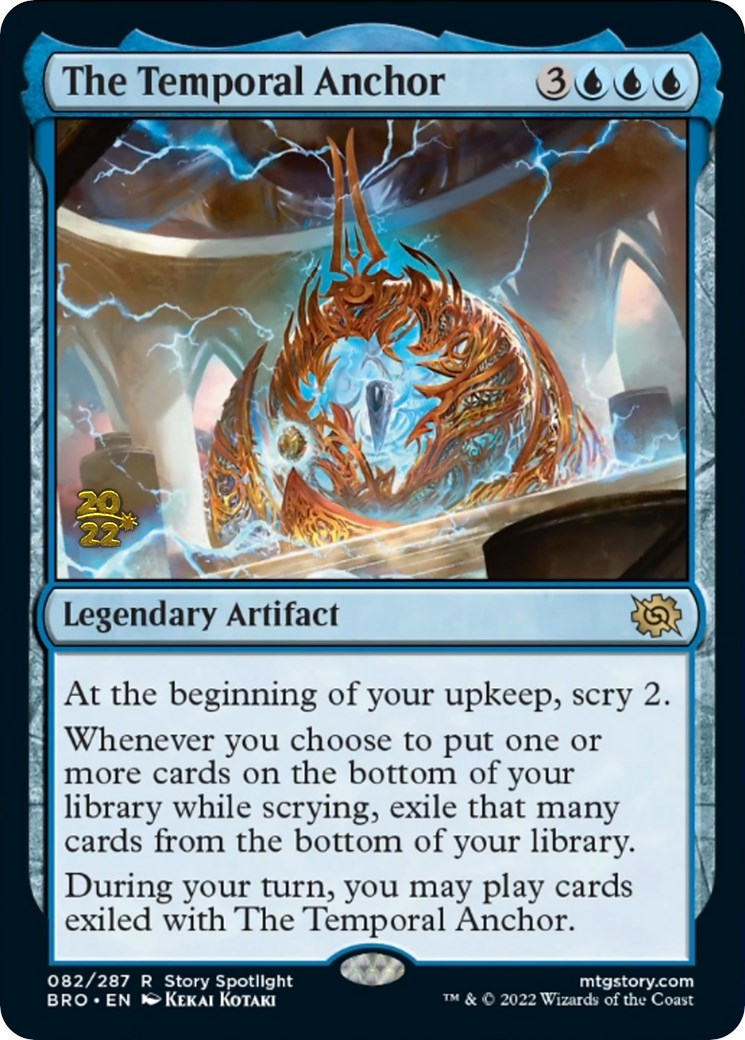 The Temporal Anchor [The Brothers' War Prerelease Promos] | Clutch Gaming