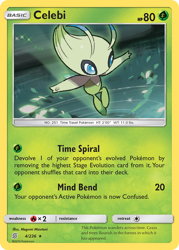 Celebi (4/236) [Sun & Moon: Unified Minds] | Clutch Gaming