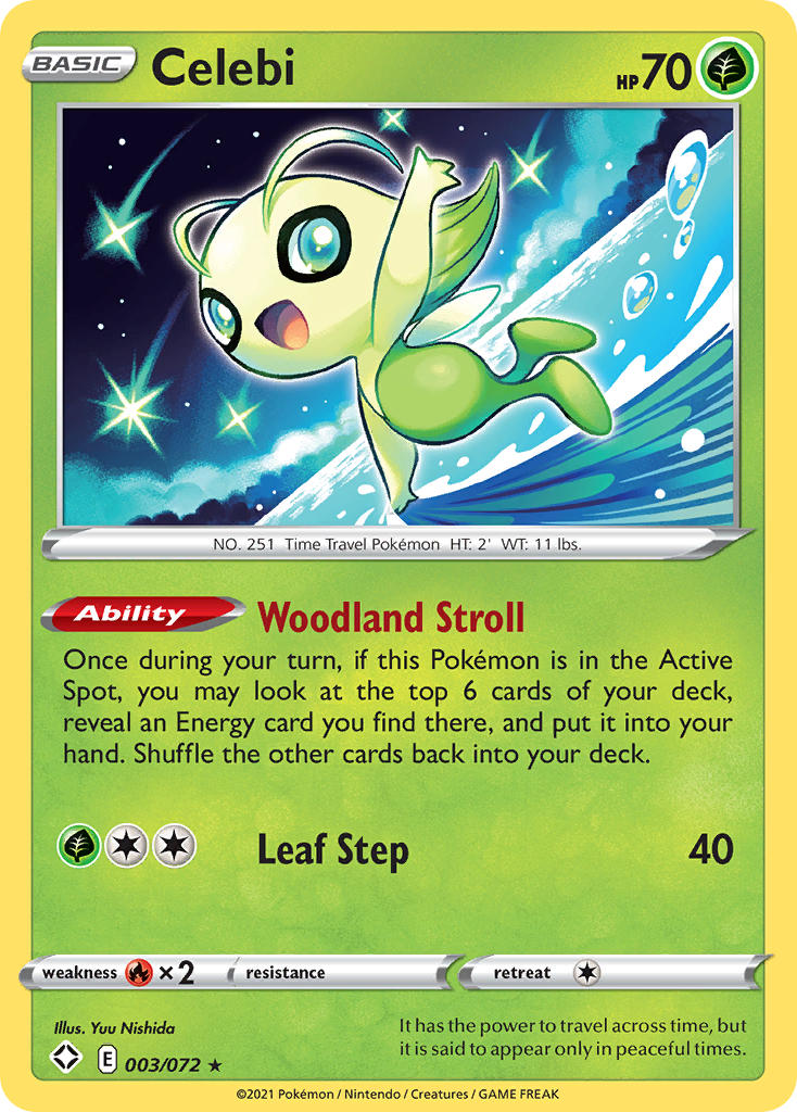 Celebi (003/072) [Sword & Shield: Shining Fates] | Clutch Gaming