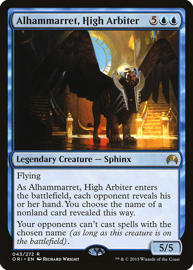 Alhammarret, High Arbiter [Magic Origins] | Clutch Gaming