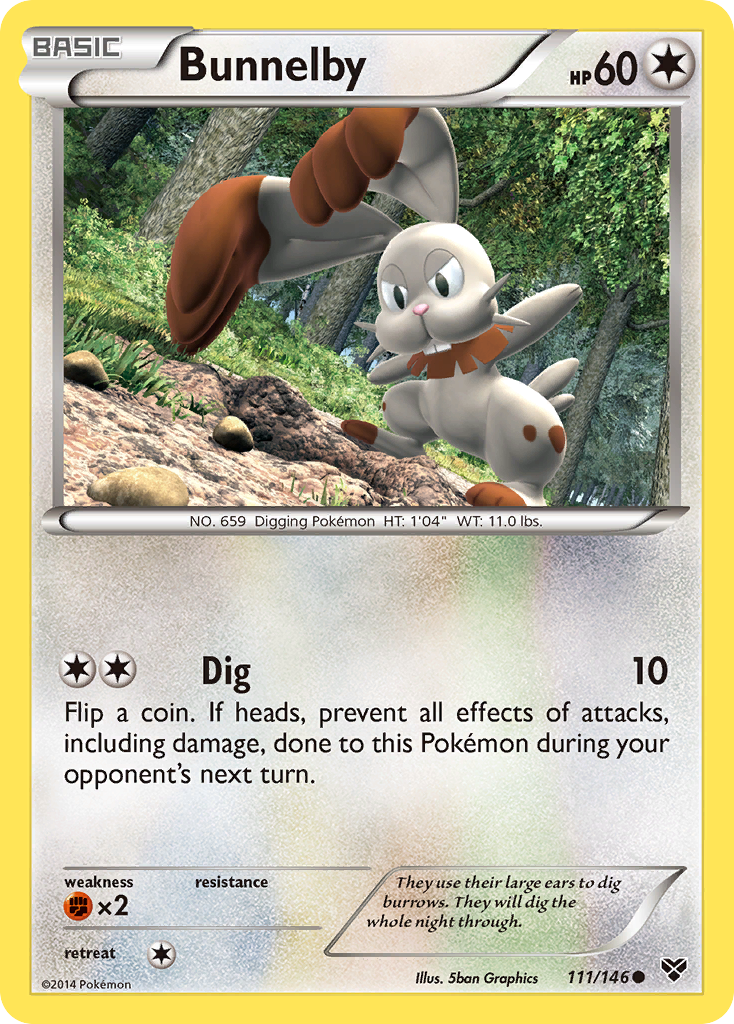 Bunnelby (111/146) [XY: Base Set] | Clutch Gaming