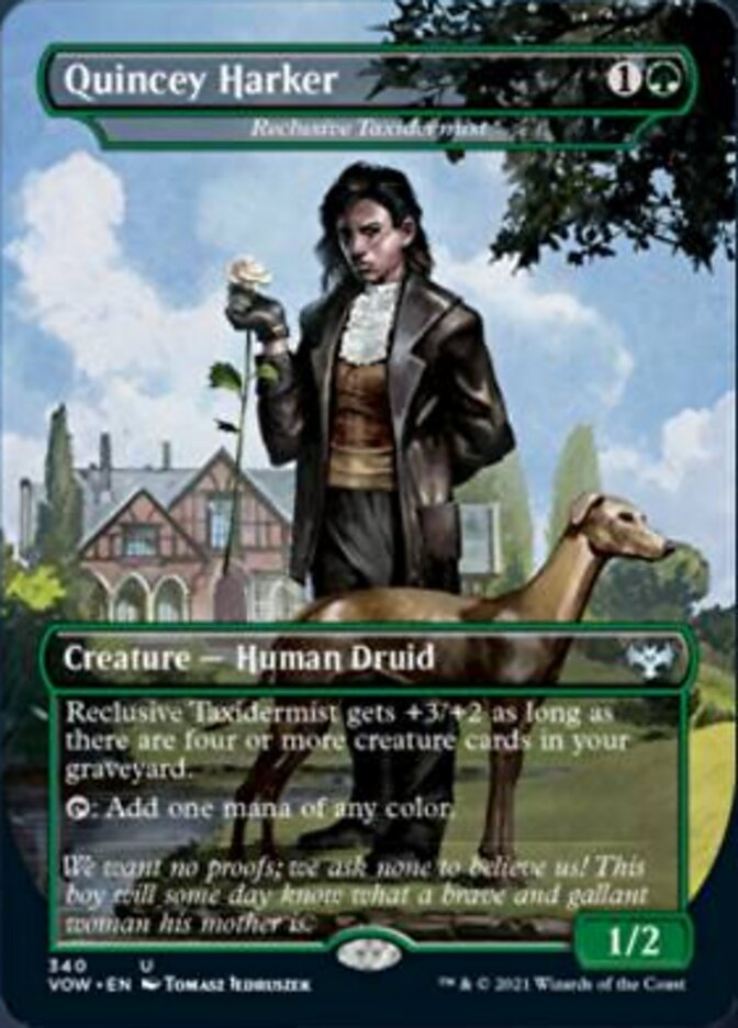 Reclusive Taxidermist - Quincey Harker [Innistrad: Crimson Vow] | Clutch Gaming