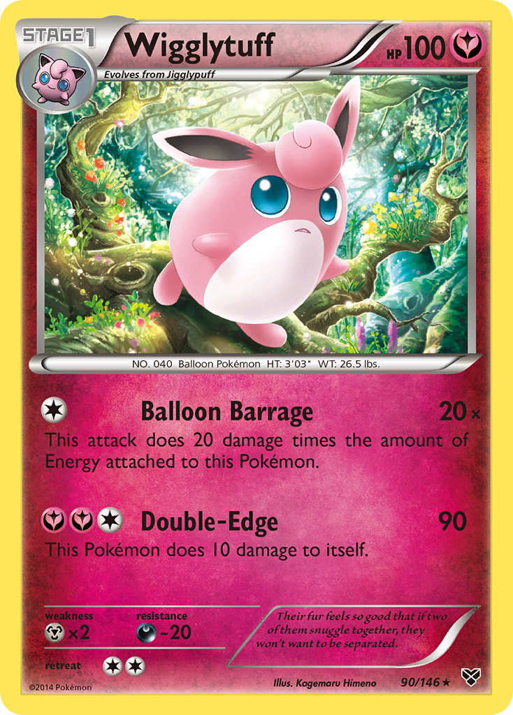 Wigglytuff (90/146) [XY: Base Set] | Clutch Gaming