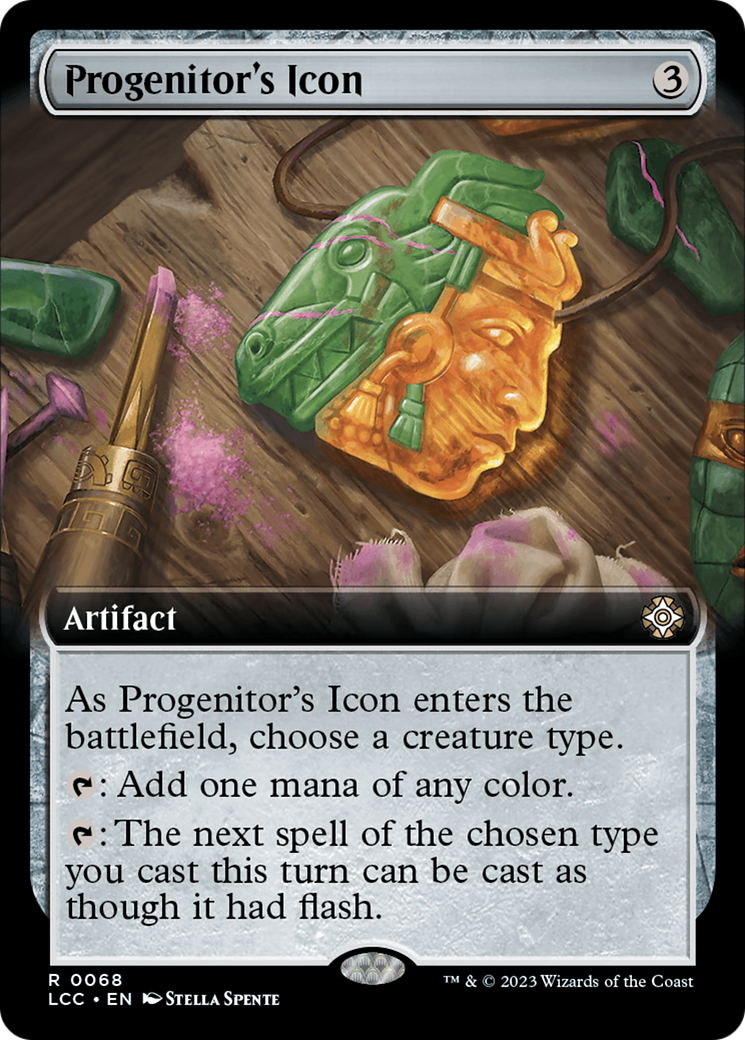 Progenitor's Icon (Extended Art) [The Lost Caverns of Ixalan Commander] | Clutch Gaming