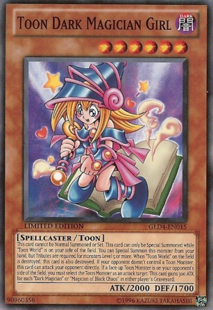 Toon Dark Magician Girl [GLD4-EN015] Common | Clutch Gaming