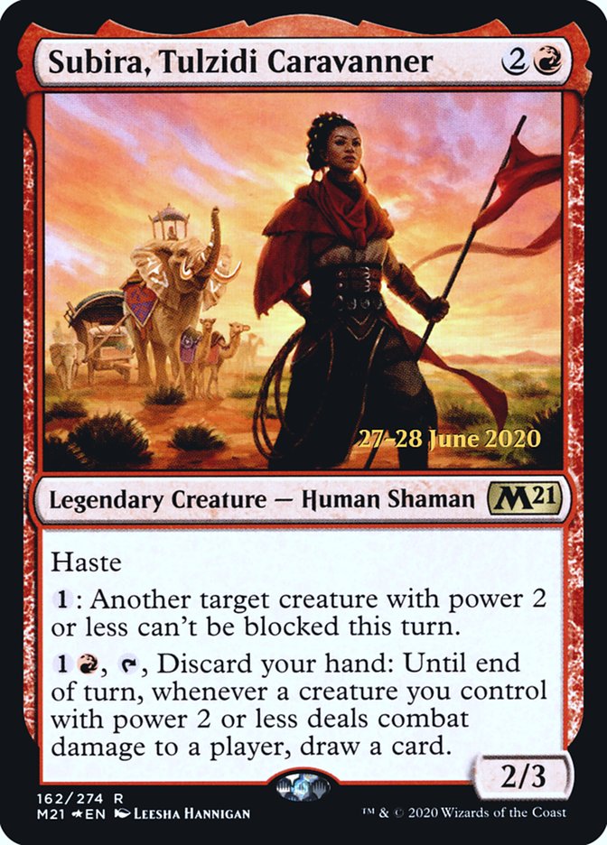 Subira, Tulzidi Caravanner [Core Set 2021 Prerelease Promos] | Clutch Gaming