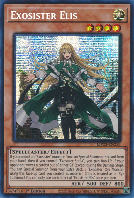 Exosister Elis [MP23-EN252] Prismatic Secret Rare | Clutch Gaming