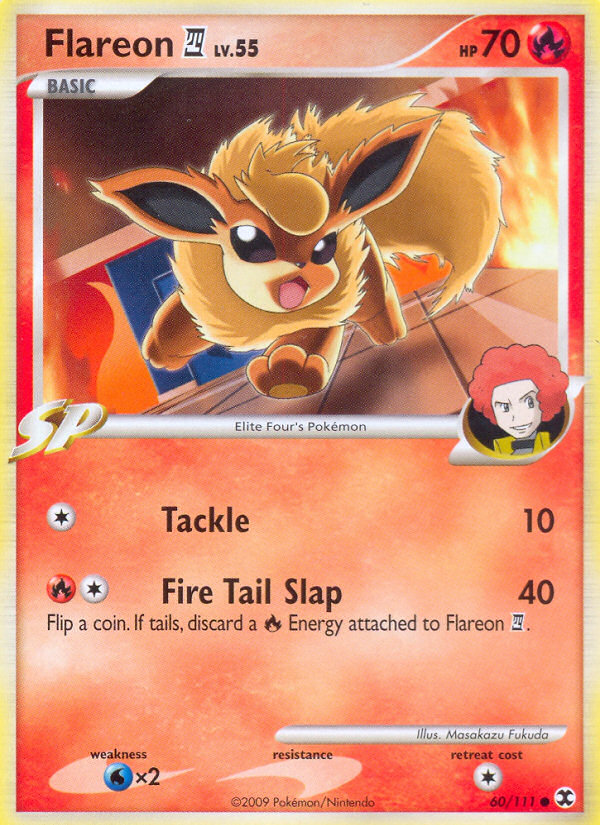 Flareon (60/111) [Platinum: Rising Rivals] | Clutch Gaming