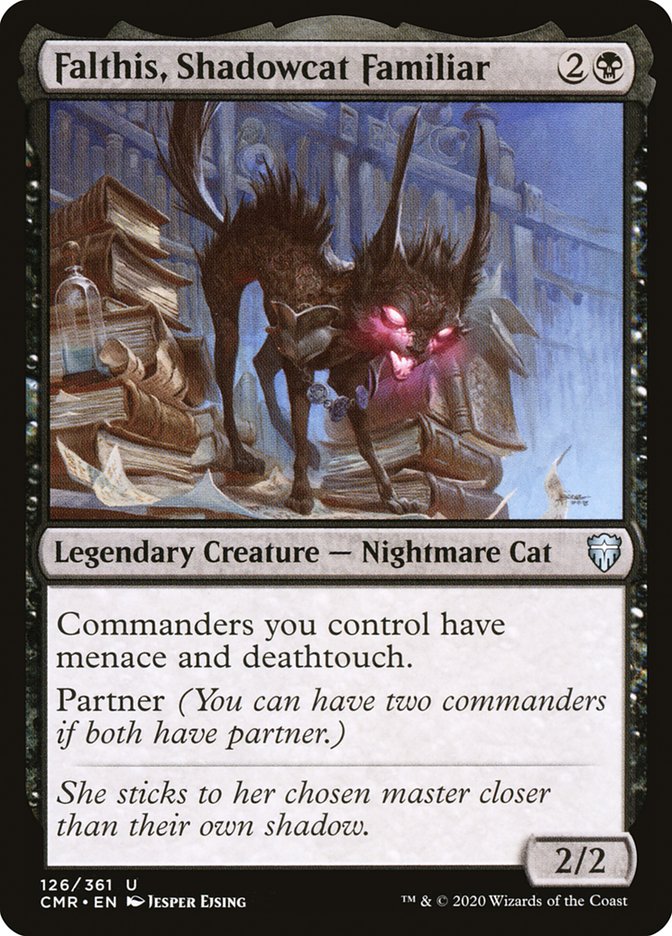 Falthis, Shadowcat Familiar [Commander Legends] | Clutch Gaming