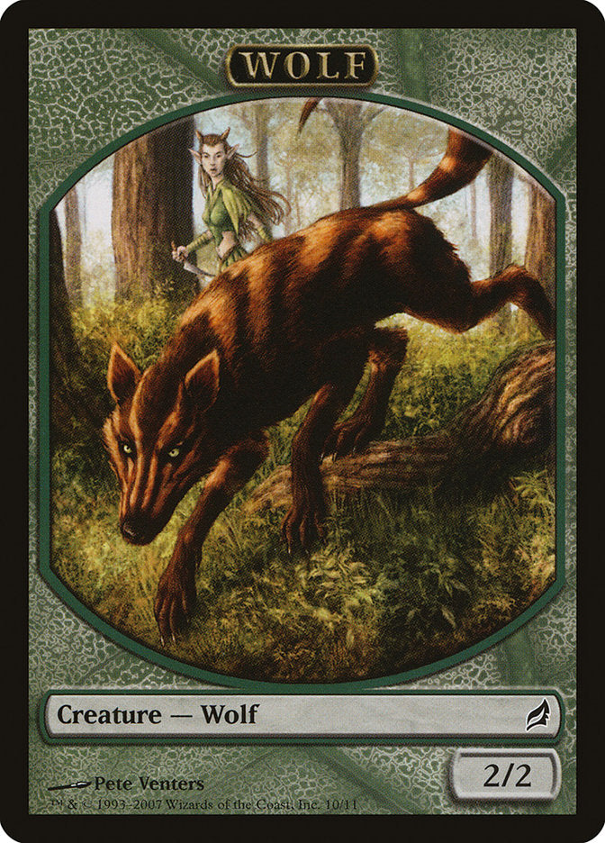 Wolf Token [Lorwyn Tokens] | Clutch Gaming