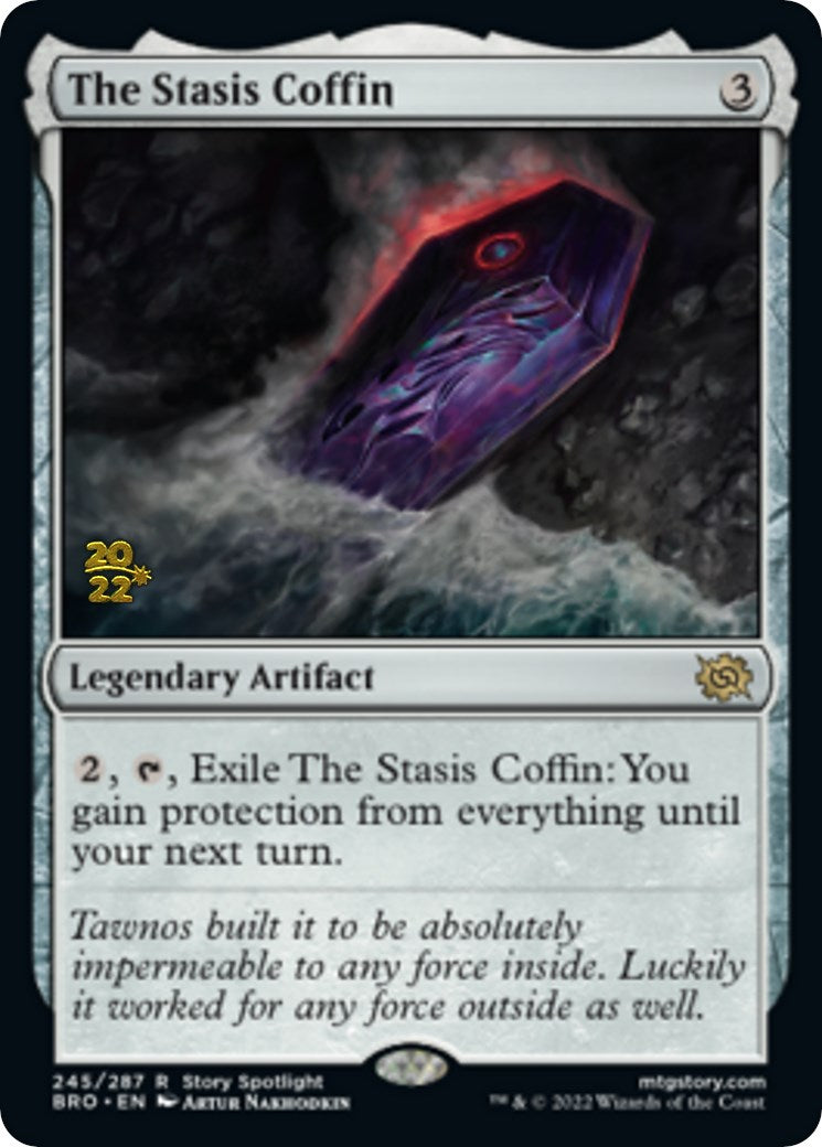 The Stasis Coffin [The Brothers' War Prerelease Promos] | Clutch Gaming