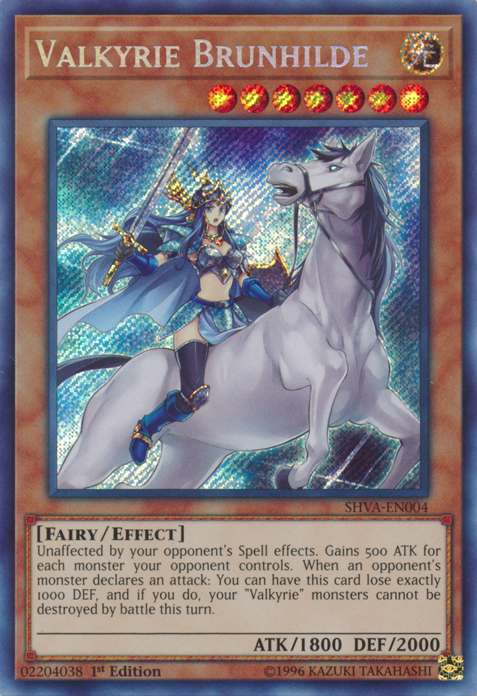 Valkyrie Brunhilde [SHVA-EN004] Secret Rare | Clutch Gaming