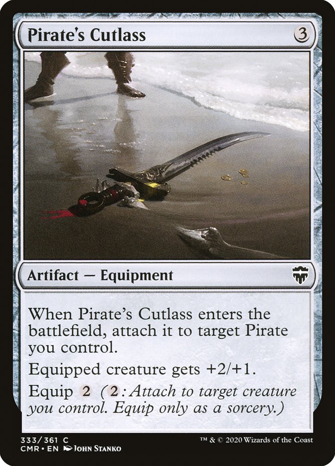 Pirate's Cutlass [Commander Legends] | Clutch Gaming