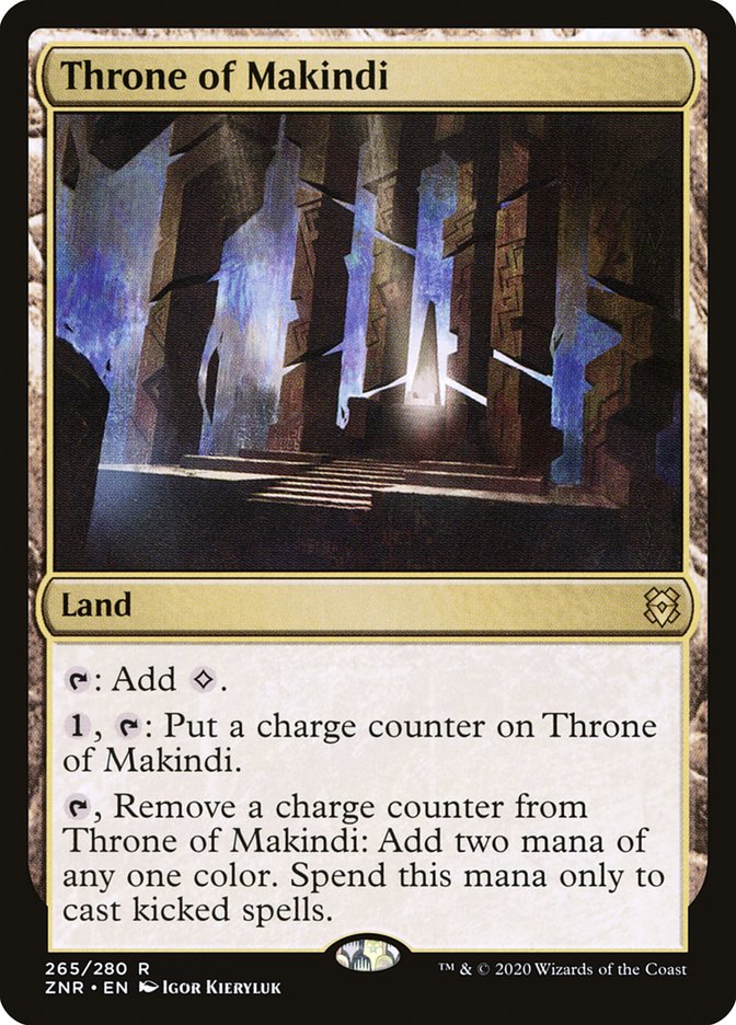 Throne of Makindi [Zendikar Rising] | Clutch Gaming