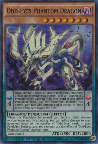 Odd-Eyes Phantom Dragon [YA01-EN001] Ultra Rare | Clutch Gaming