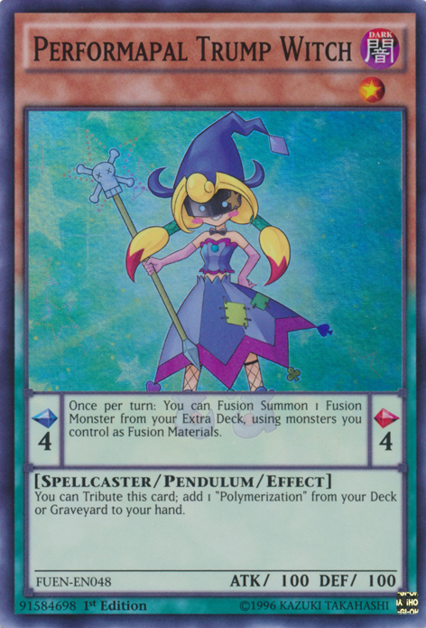 Performapal Trump Witch [FUEN-EN048] Super Rare | Clutch Gaming