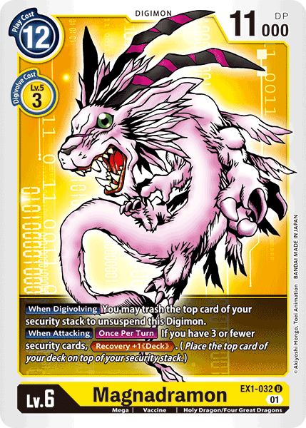 Magnadramon [EX1-032] [Classic Collection] | Clutch Gaming