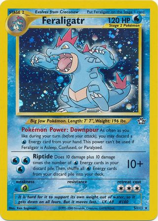 Feraligatr (5/111) [Neo Genesis Unlimited] | Clutch Gaming