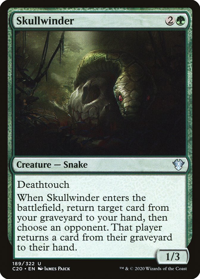 Skullwinder [Commander 2020] | Clutch Gaming