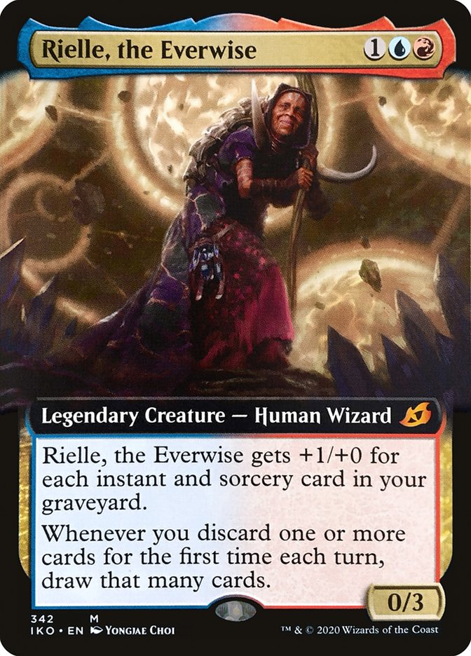 Rielle, the Everwise (Extended Art) [Ikoria: Lair of Behemoths] | Clutch Gaming